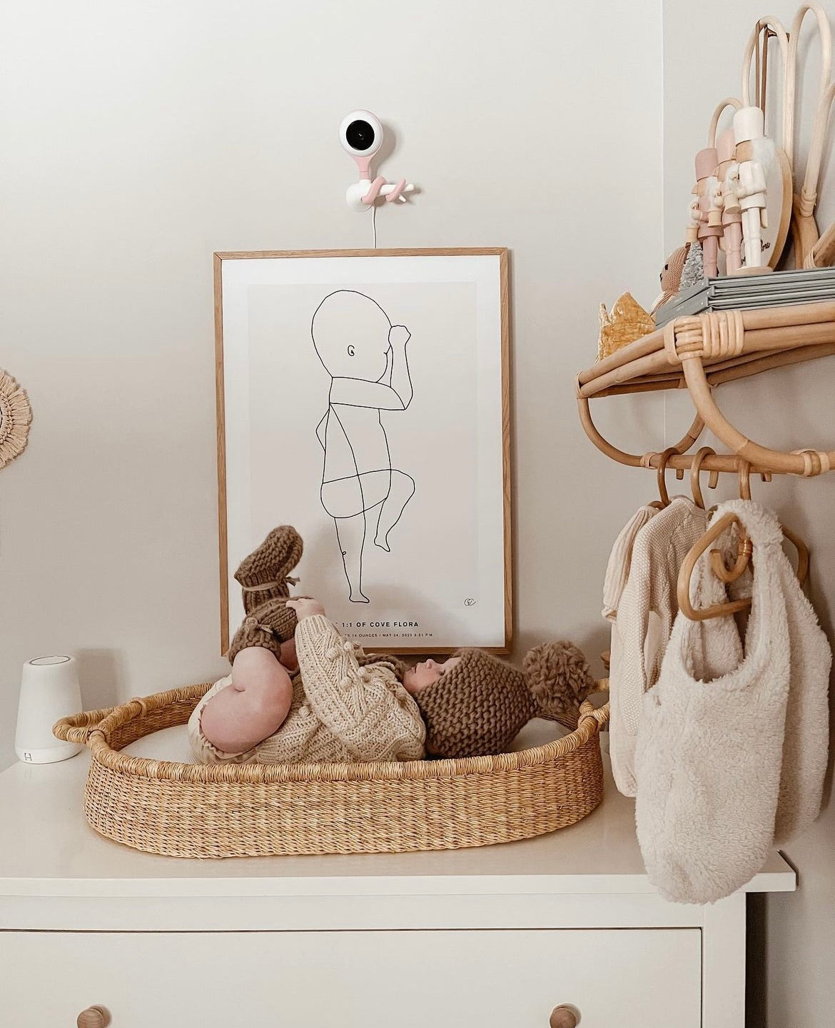 Lollipop Baby Monitor in Pistachio